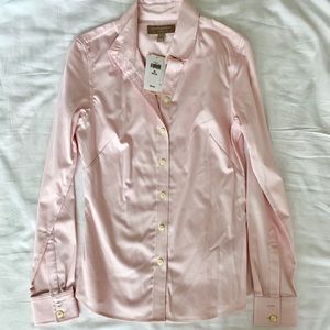 NWT Banana Republic Light Pink Button Down | 0P